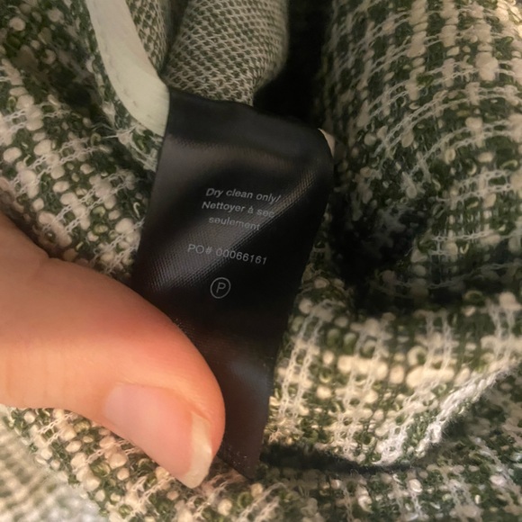 Rag & bone Marisa tweed jacket women’s 6 $525 cream / green textured blazer - Picture 5 of 10